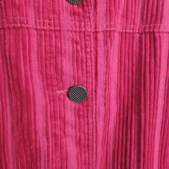 Cabi Pink Cheeky Topper Corduroy Jacket Size L - Picture 7 of 10